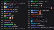 Chat reactions (Image via Disguised Toast/Twitch)